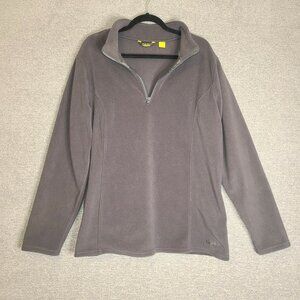 Cabela's Grey Pullover Fleece Sweater 2XL